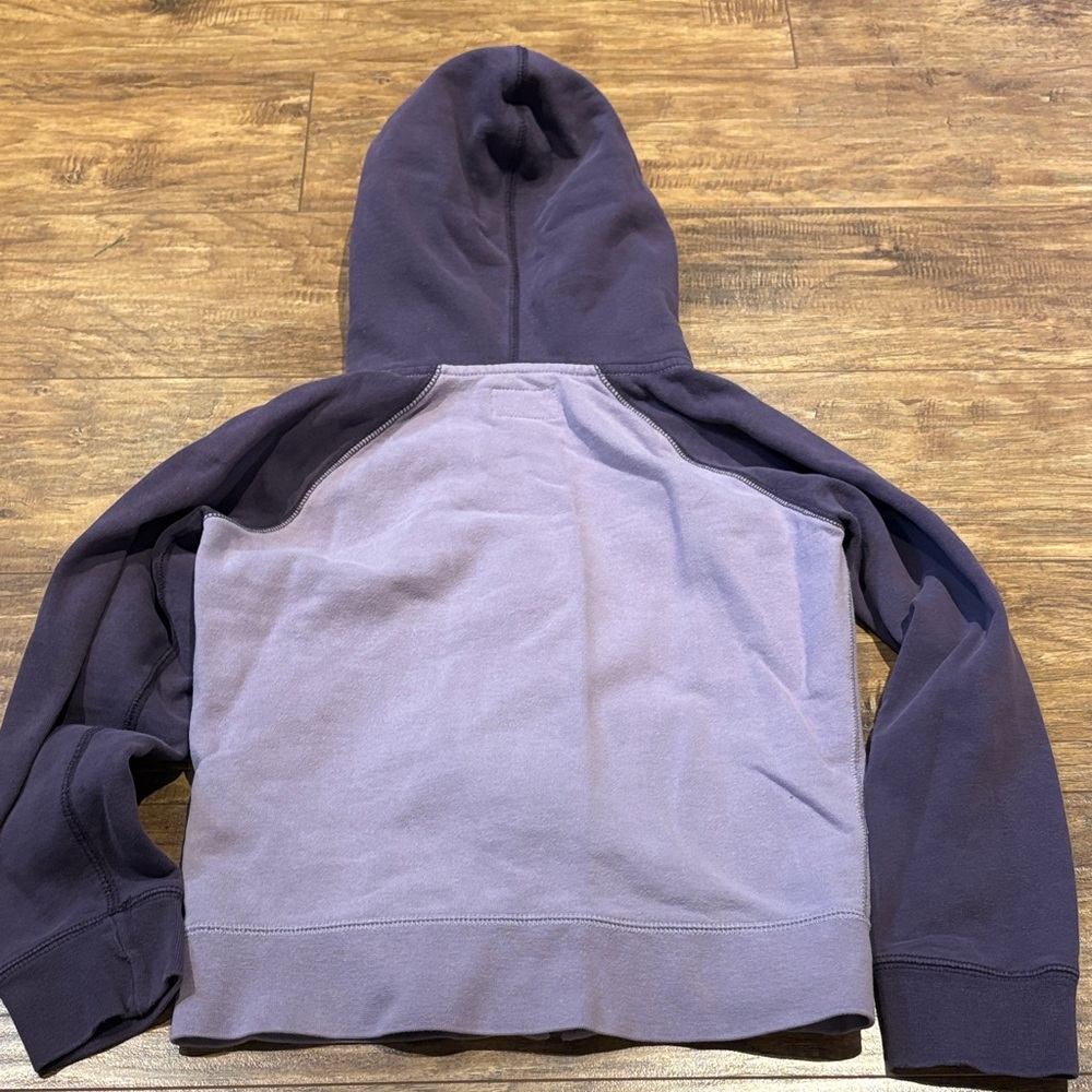 Roots Kids Two-Tone Purple full zip Hoodie - Picture 13 of 13